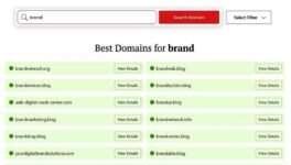 best domain name generator